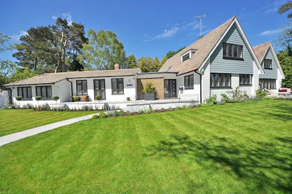Modern residential home construction