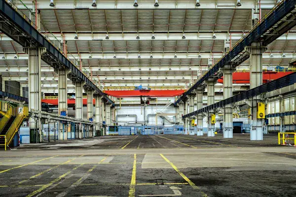 Industrial warehouse construction